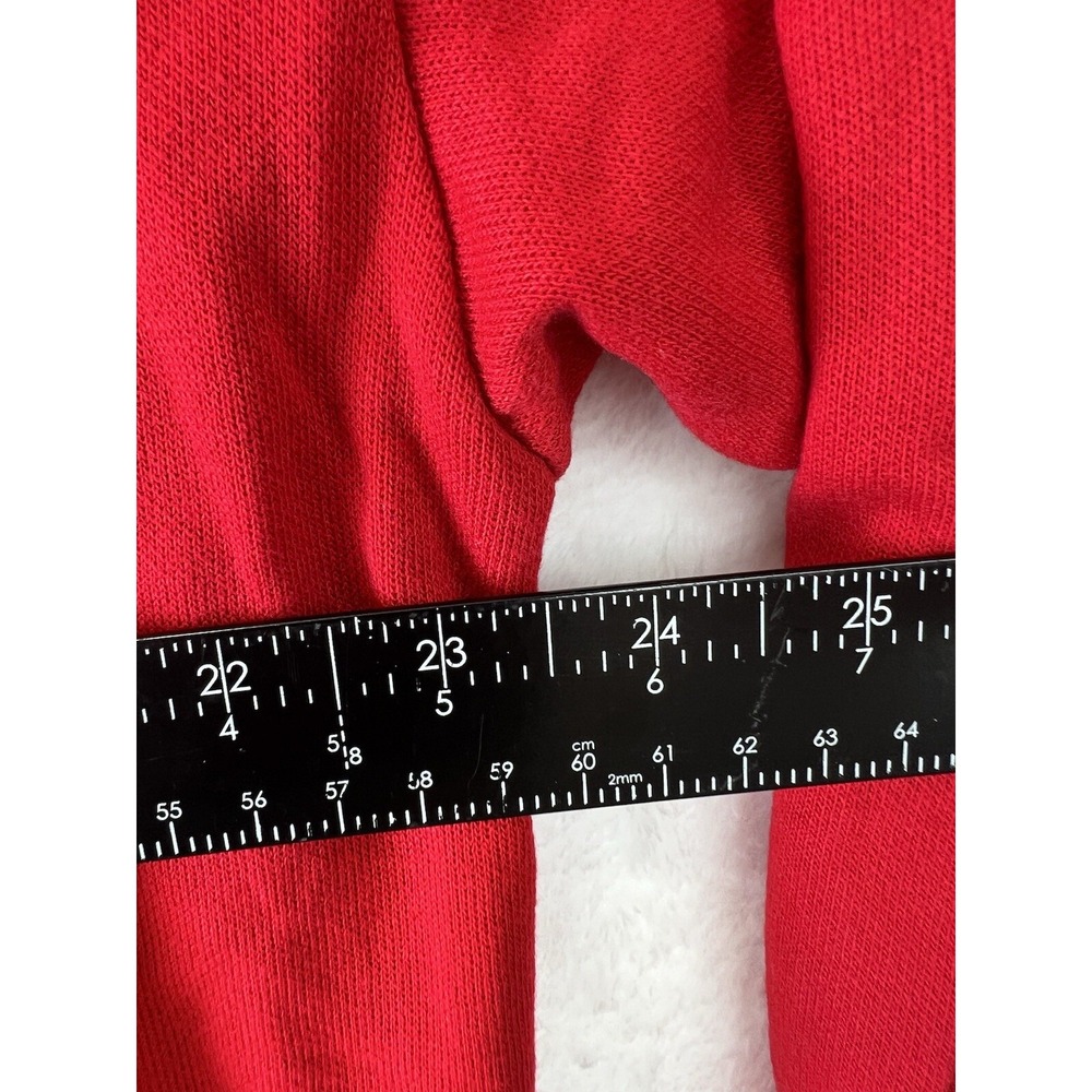 Mickey Minnie Sweatshirt Men's large 90s Unlimited‎ Red Crewneck size tag ripped - Picture 3 of 6